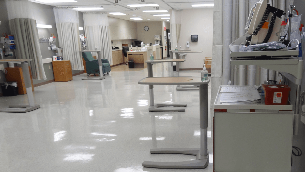 Recovery bay cleaning