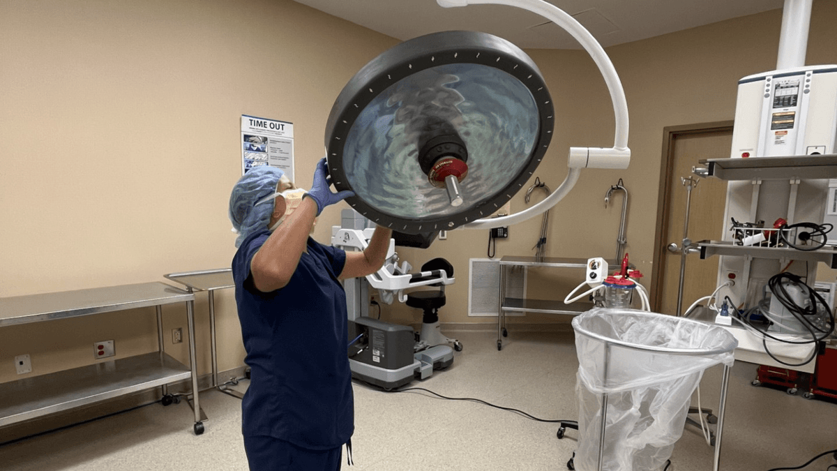 Surgery center cleaning