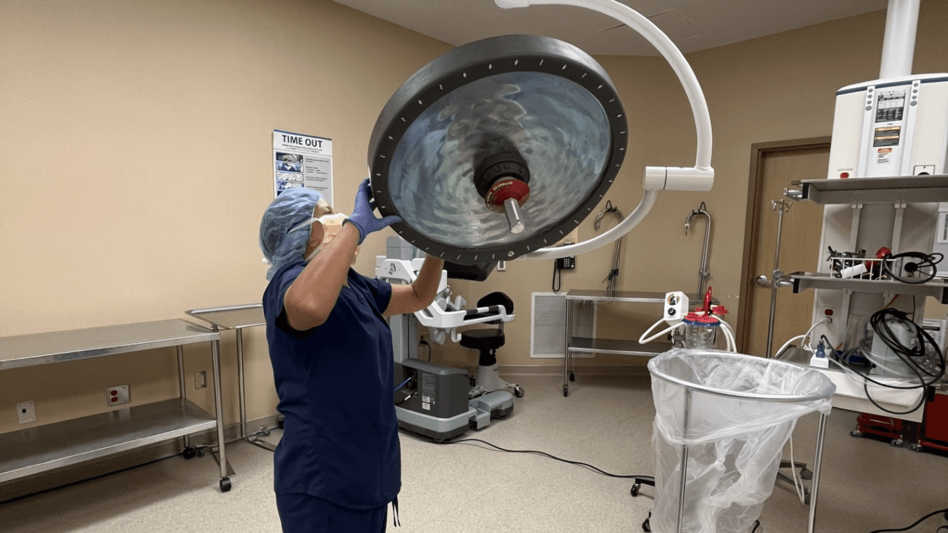 Surgery center cleaning